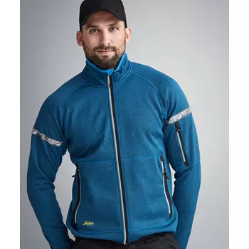 Snickers AllroundWork fleece jacket 8004, Blue