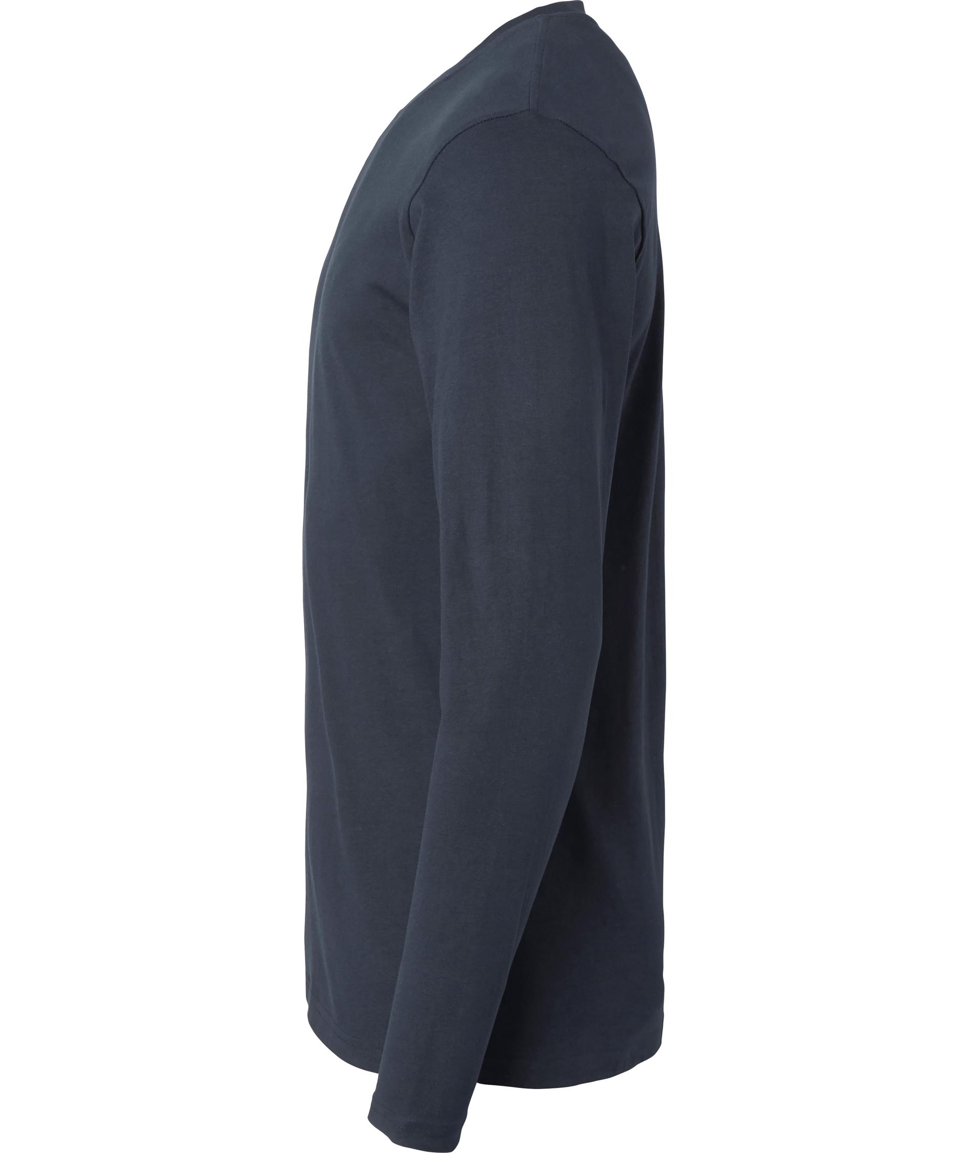 Top Swede l&aring;ng&auml;rmad T-shirt 138, Navy, large image number 3