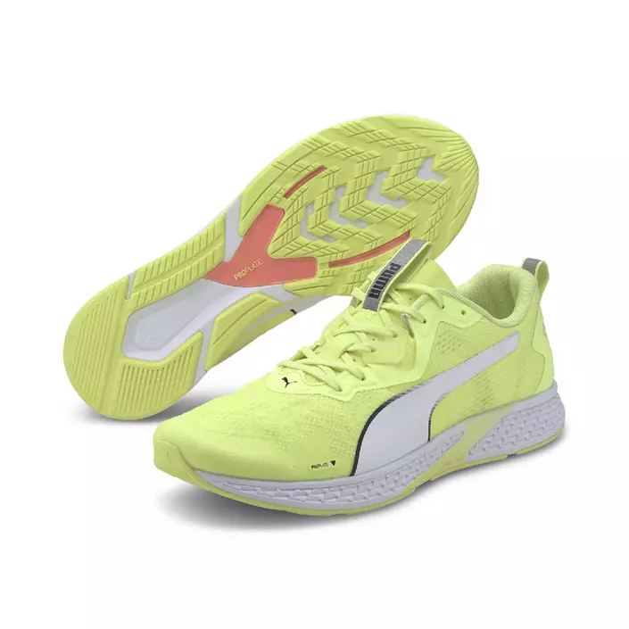 Puma Speed 500 running shoes, Neon Yellow, large image number 1