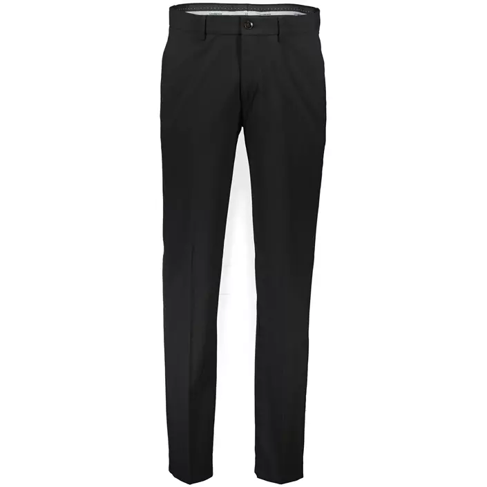 Lindbergh Superflex slim fit bukser, Black, large image number 0