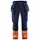 Blåkläder craftsman trousers full stretch, Marine/Hi-Vis Orange, Marine/Hi-Vis Orange, swatch