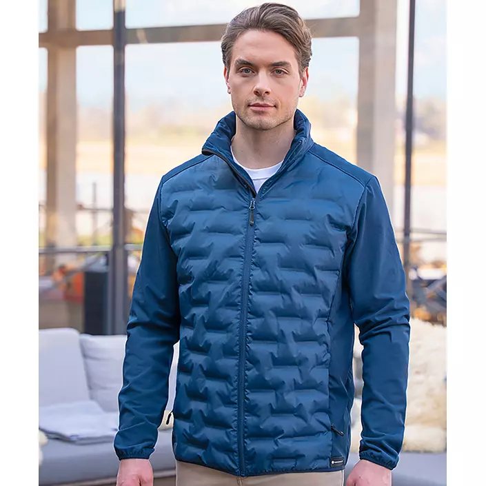 Karlowsky hybridjakke, Navy, large image number 5