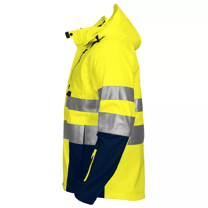 ProJob work jacket 6419, Hi-Vis yellow/marine, large image number 1