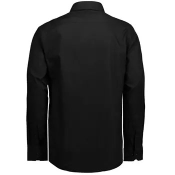 Seven Seas modern fit Fine Twill shirt, Black