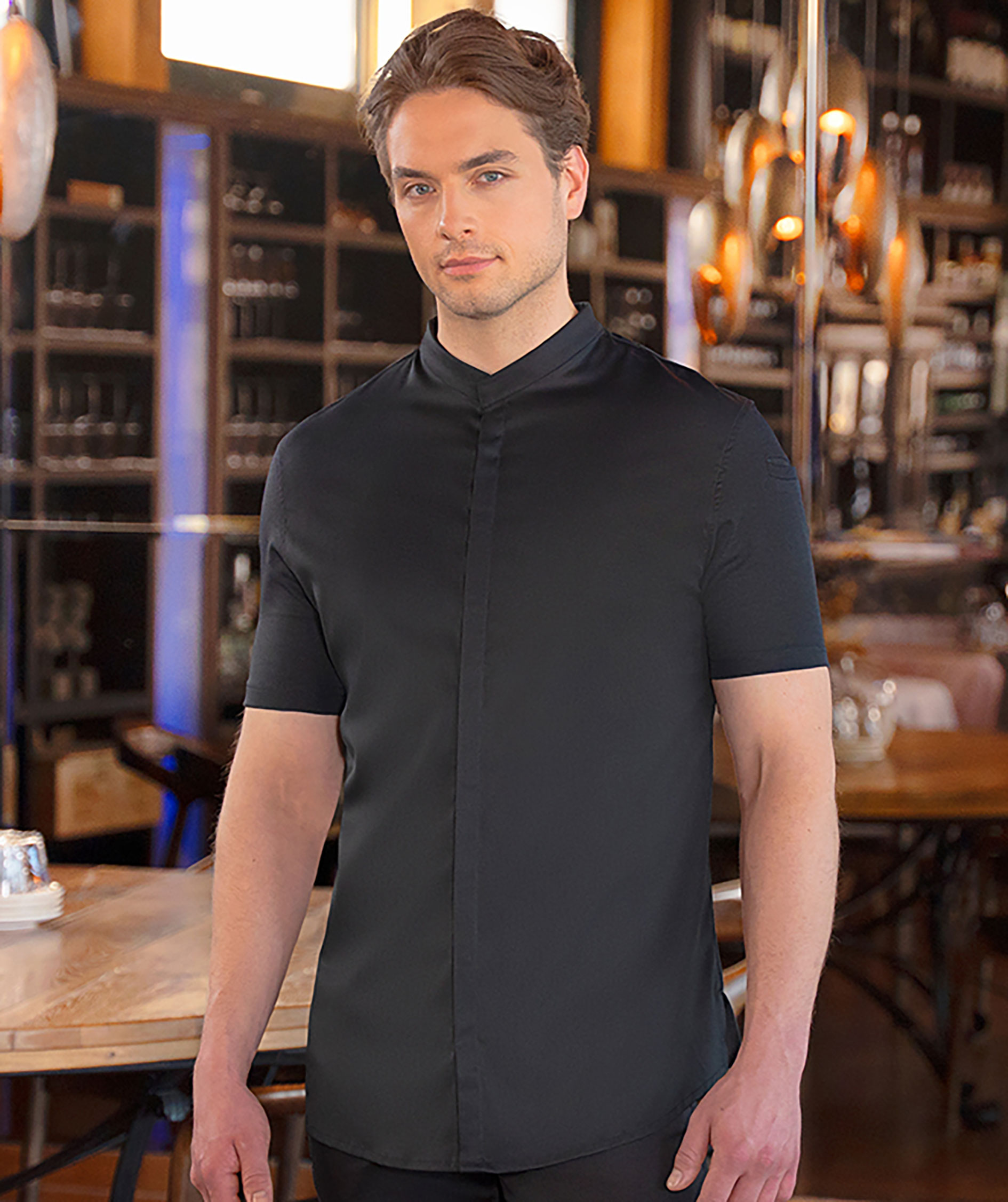 Karlowsky DIAMOND CUT&reg; Avantgarde kort&auml;rmad kockjacka