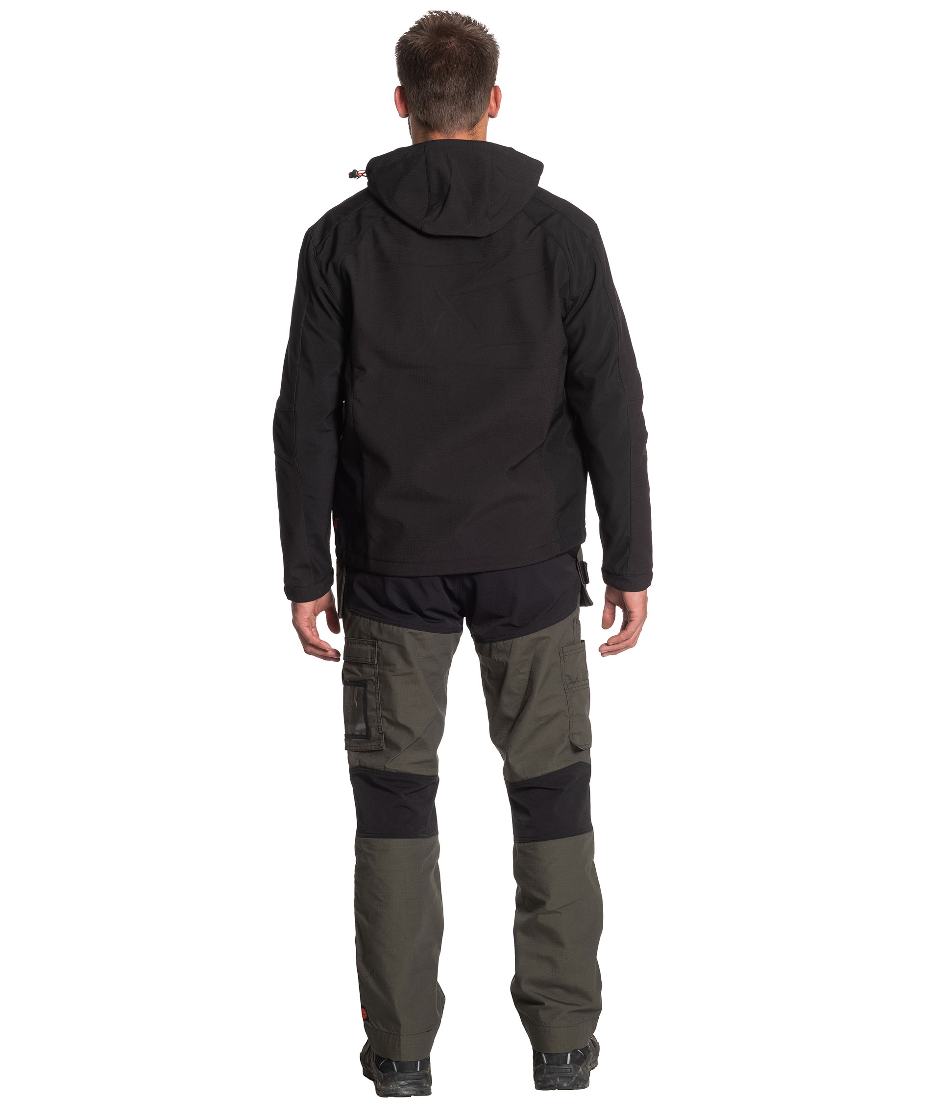 HEROCK Trystan softshelljakke, Black, large image number 4