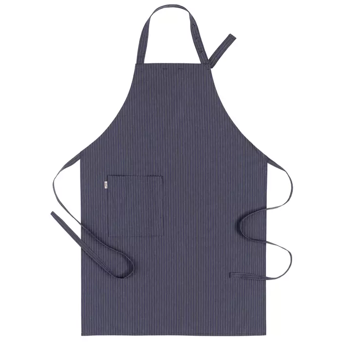 Segers 4579 bib apron with pocket, Midnight Blue, Midnight Blue, large image number 0