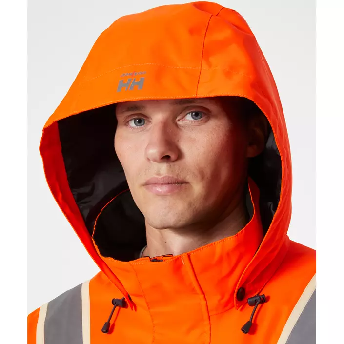 Helly Hansen UC-ME vinteroverall, Varsel Orange/Ebony, large image number 4