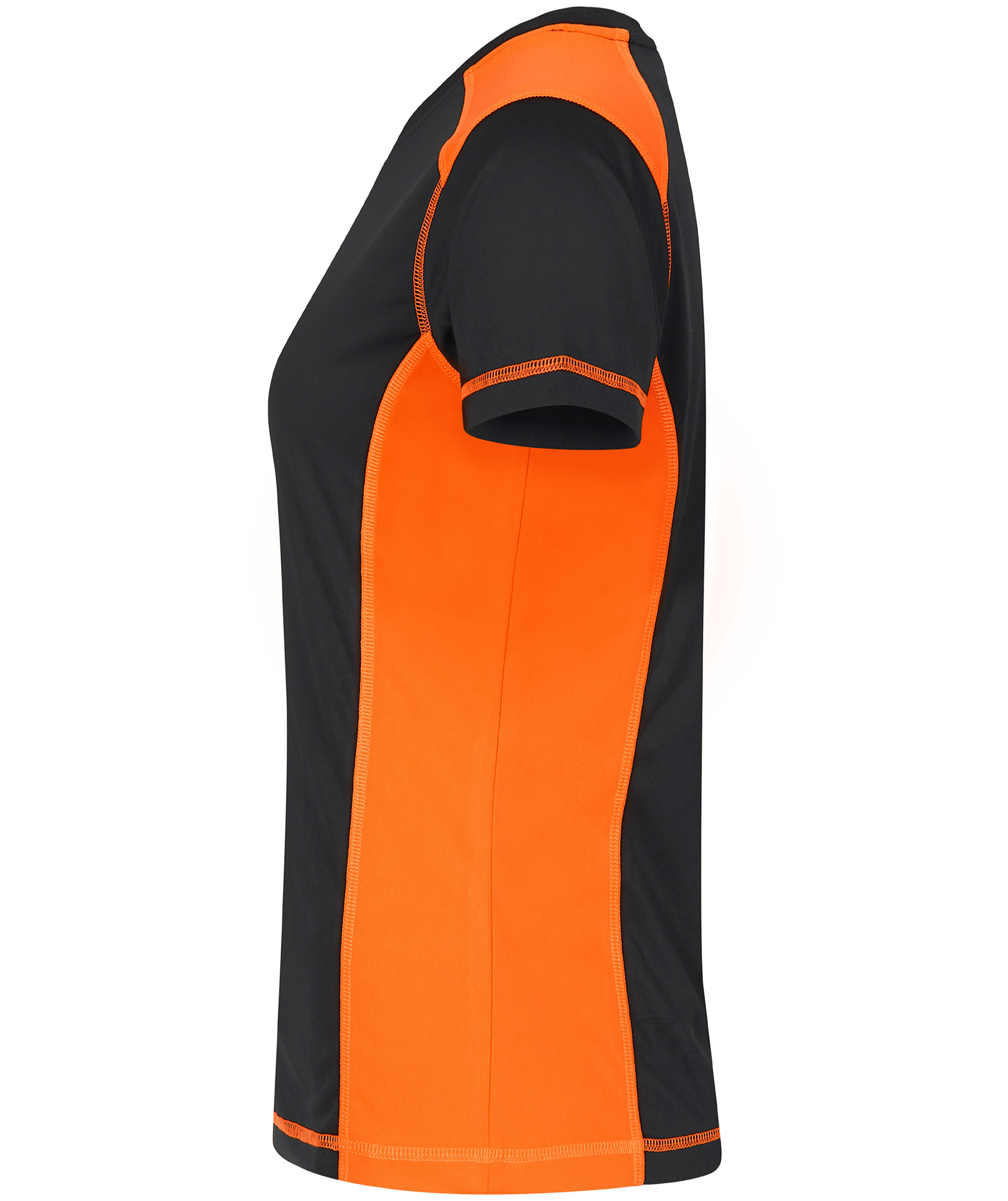 Clique Ambition-T dame T-shirt, Visibility Orange, large image number 3