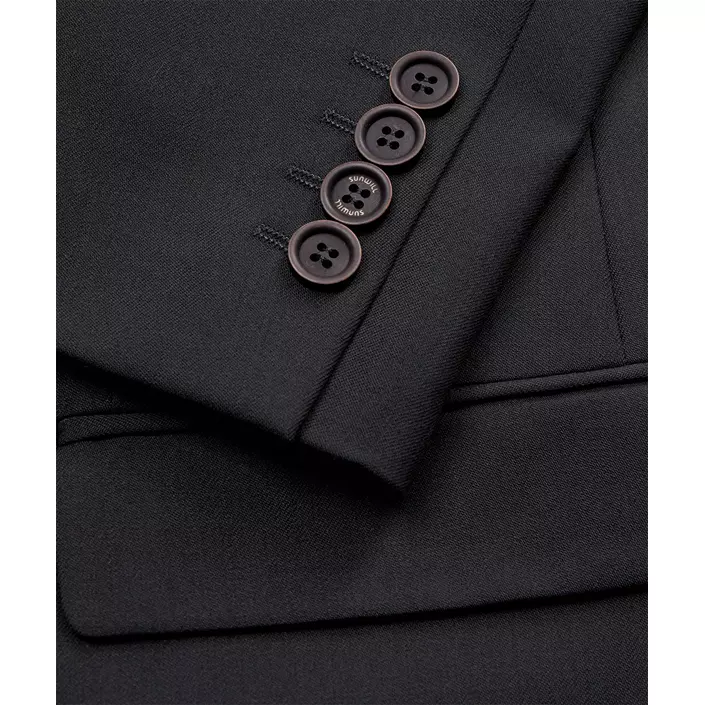 Sunwill Traveller Bistretch Regular fit blazer, Svart, large image number 6