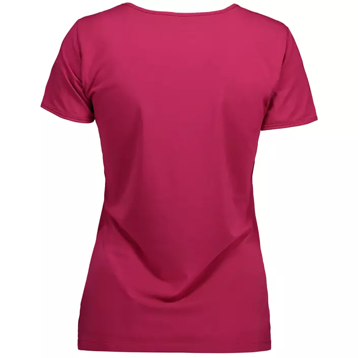 ID Stretch dame T-shirt, Cerise, large image number 2