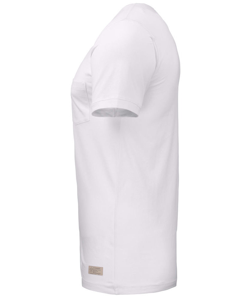 Cutter & Buck Pacific City T-shirt, White, large image number 3