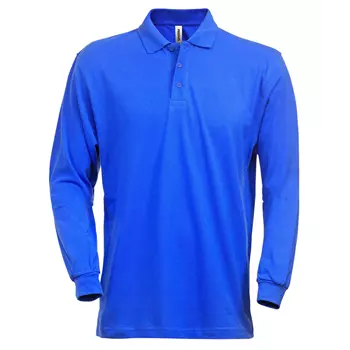 Fristads Acode long-sleeved polo T-shirt, Royal Blue