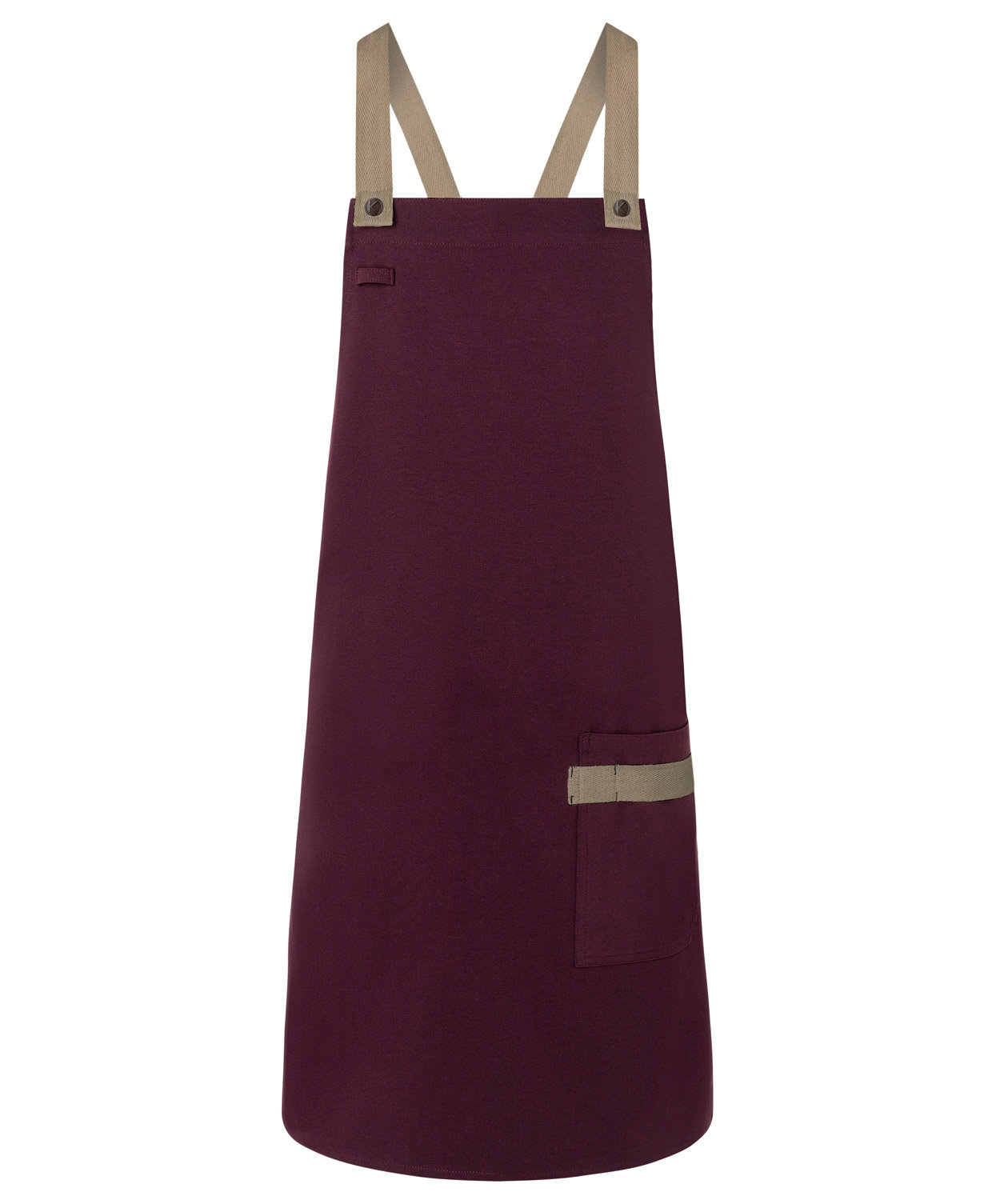 Karlowsky sm&aelig;kforkl&aelig;de med lomme, Urban-look, Aubergine, Aubergine, swatch