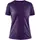 Craft Core Unify dame T-shirt, True Purple, True Purple, swatch