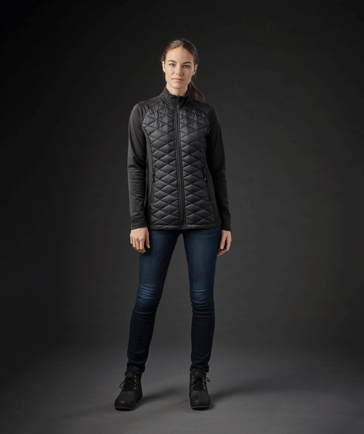 Stormtech Boulder women's shell jacket, Black, large image number 3