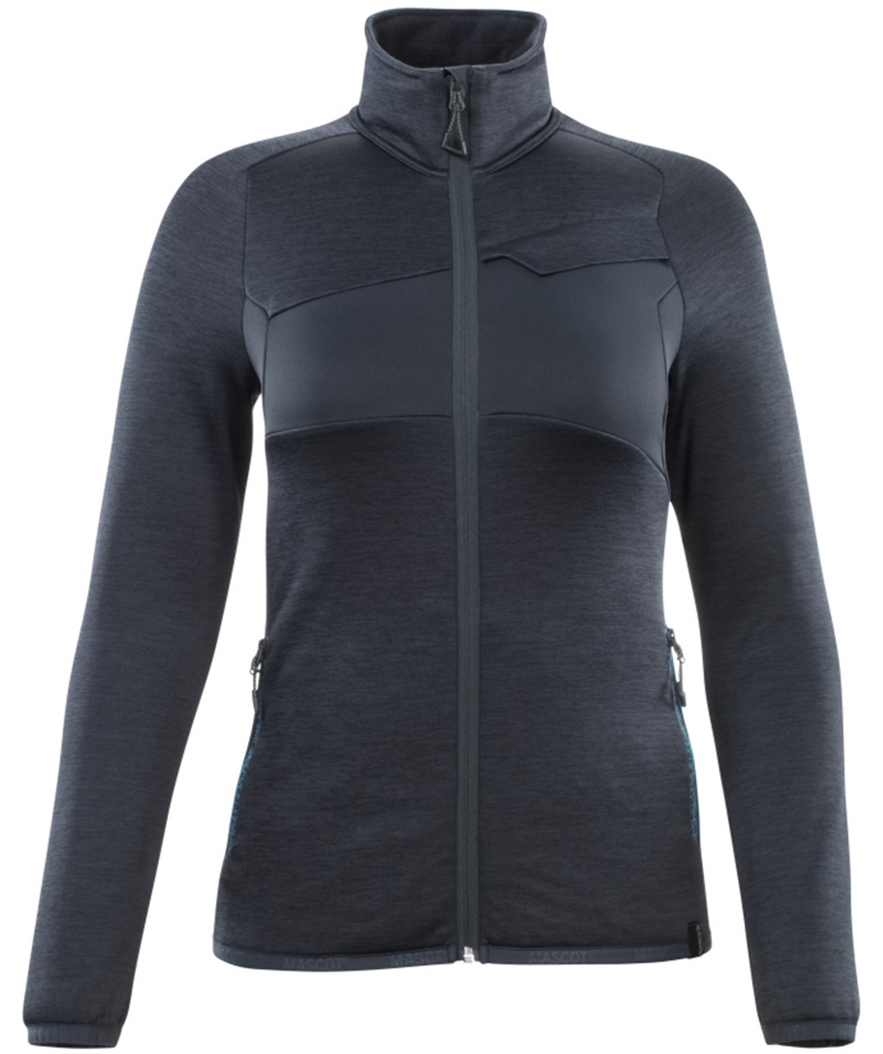 Mascot Accelerate fleece cardigan dam, M&ouml;rk Marinbl&aring;