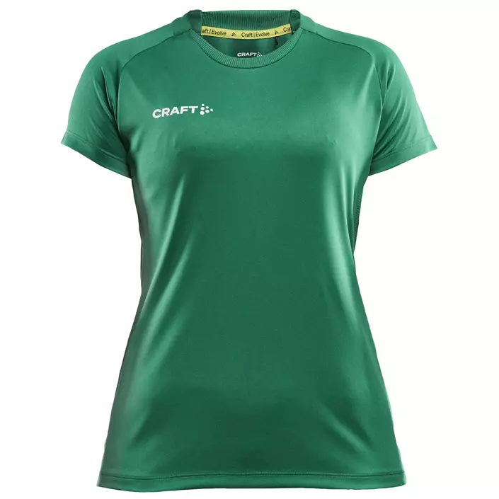 Craft Evolve Damen T-Shirt, Team green, large image number 0