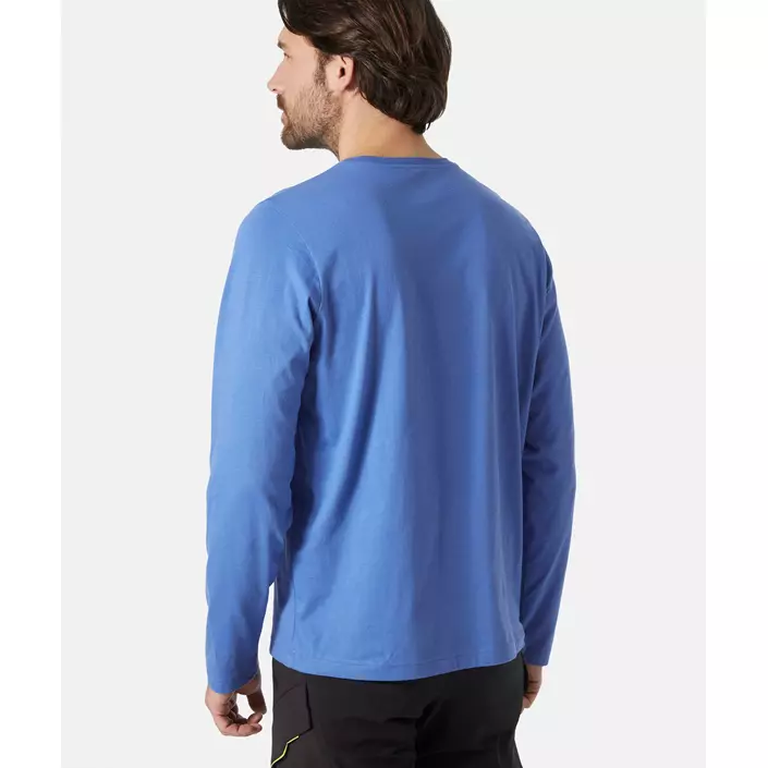Helly Hansen Classic långärmad T-shirt, Stone Blue, large image number 3