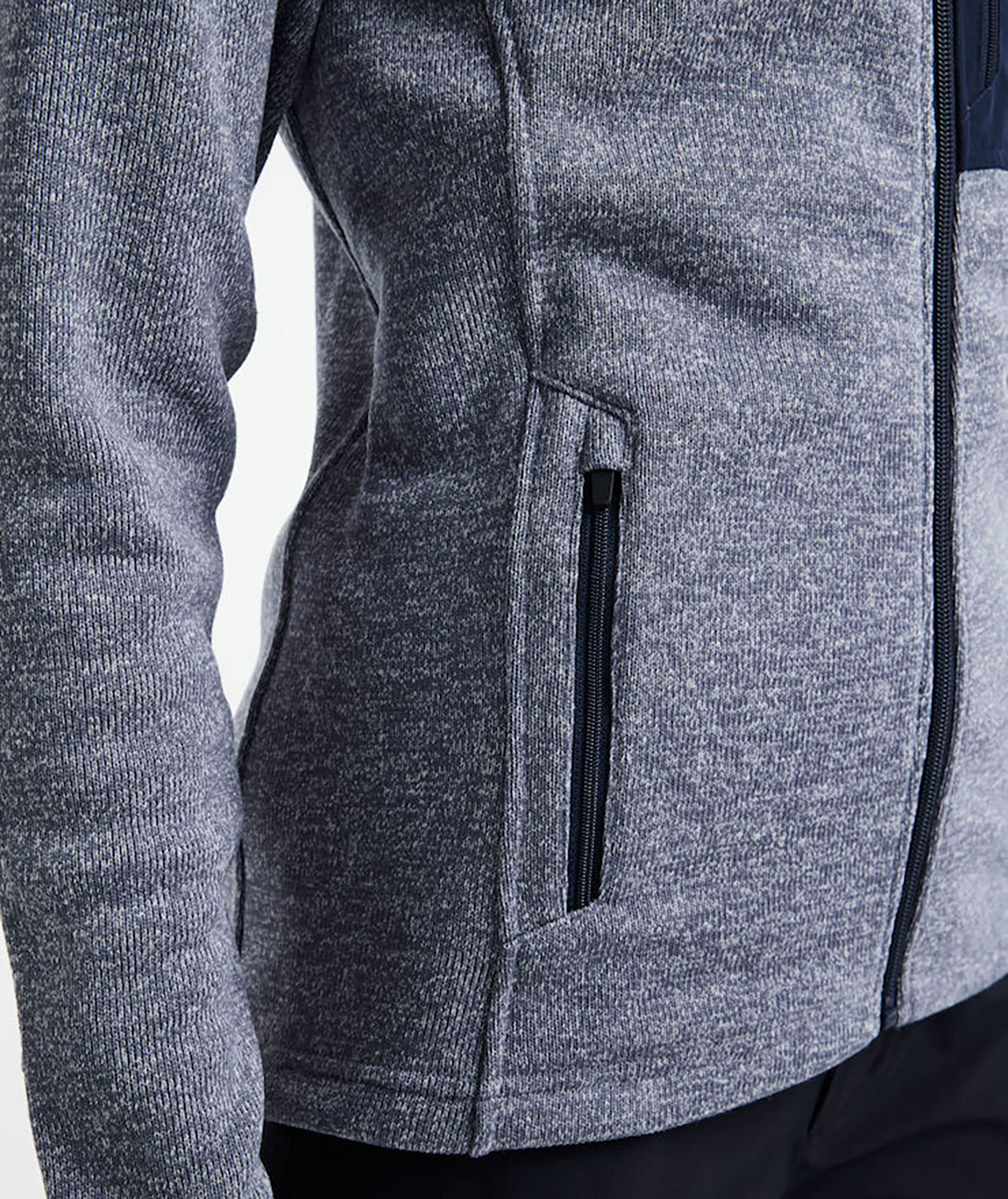 Craft ADV Explore Heavy women&acute;s fleece jacket, Flow/blaze, large image number 1