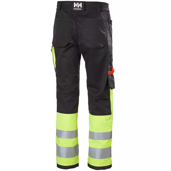 Helly Hansen Alna 2.0 work trousers, Hi-vis yellow/charcoal, large image number 2