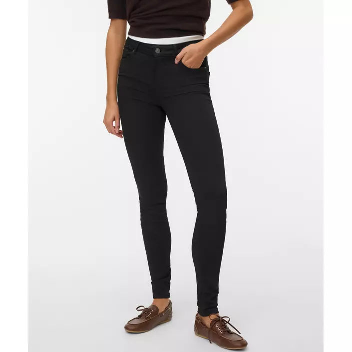 Vero Moda VMLUX Slim Fit Jeans, Black, large image number 5