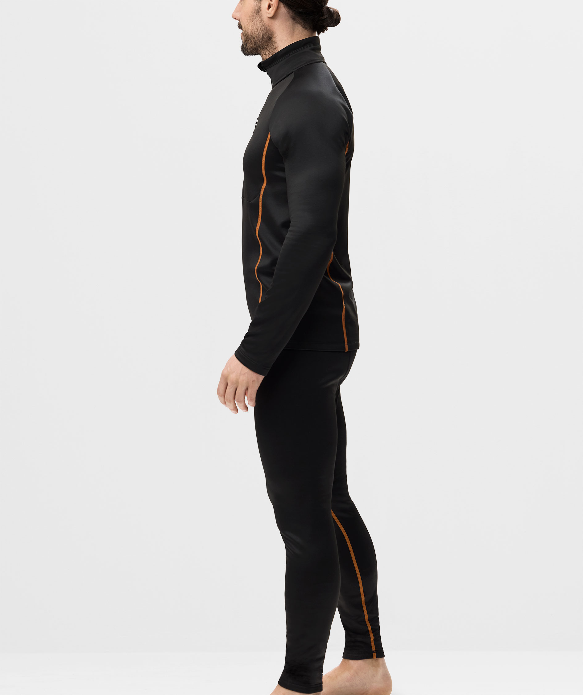 Snickers baselayer bukser 9486, Black, large image number 7