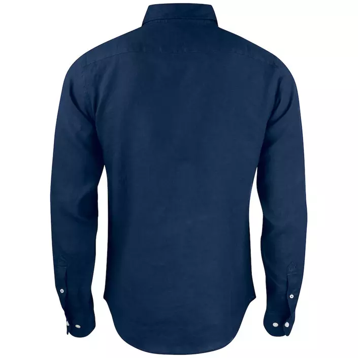 Cutter & Buck Summerland Modern fit linen shirt, Navy, large image number 1