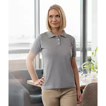 Karlowsky Modern-Flair dame polo t-shirt, Platin grå