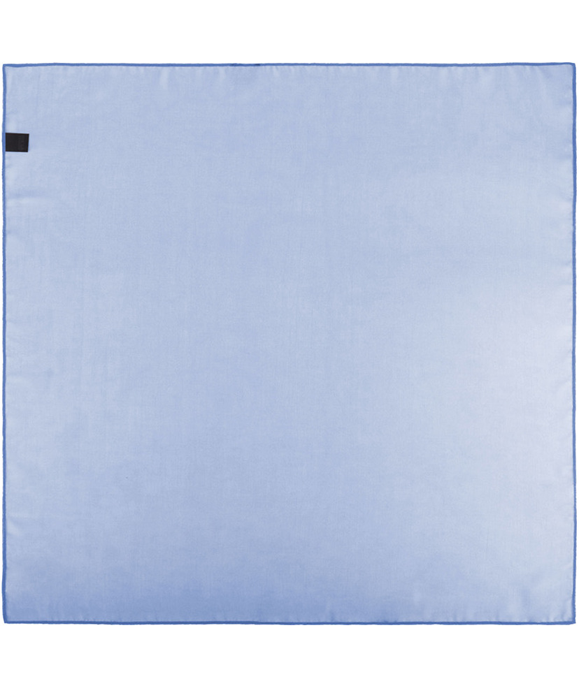 Karlowsky classic chiffon scarf, Azure, Azure, swatch