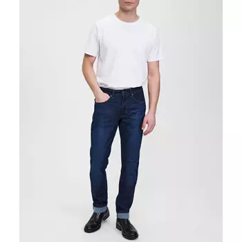 Sunwill Super Stretch Light Weight Fitted jeans, Dark blue