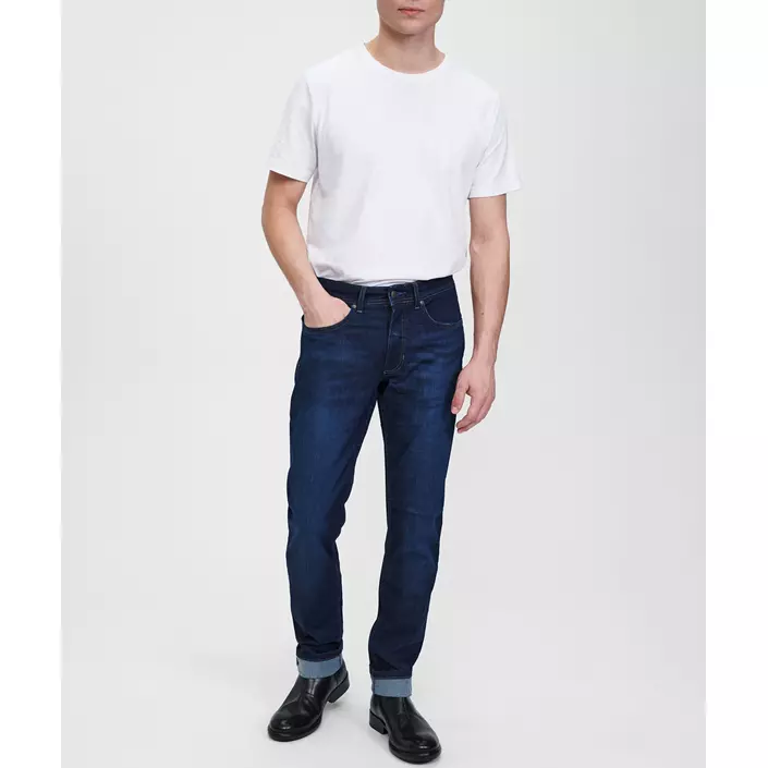 Sunwill Super Stretch Light Weight Fitted jeans, Dark blue, large image number 1
