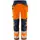 Fristads Green craftsman trousers 2644 GSTP full stretch, Hi-Vis Orange/Navy, Hi-Vis Orange/Navy, swatch