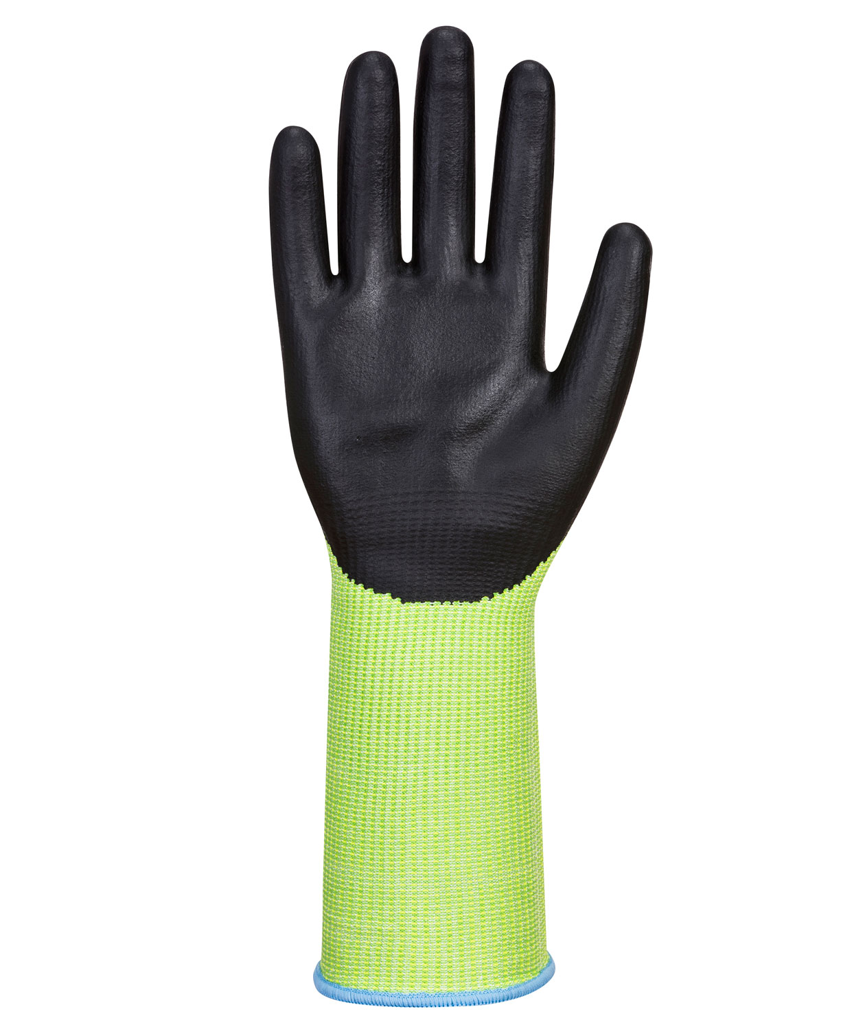 Portwest A632 cut protection gloves Cut D, Green/Black, large image number 2