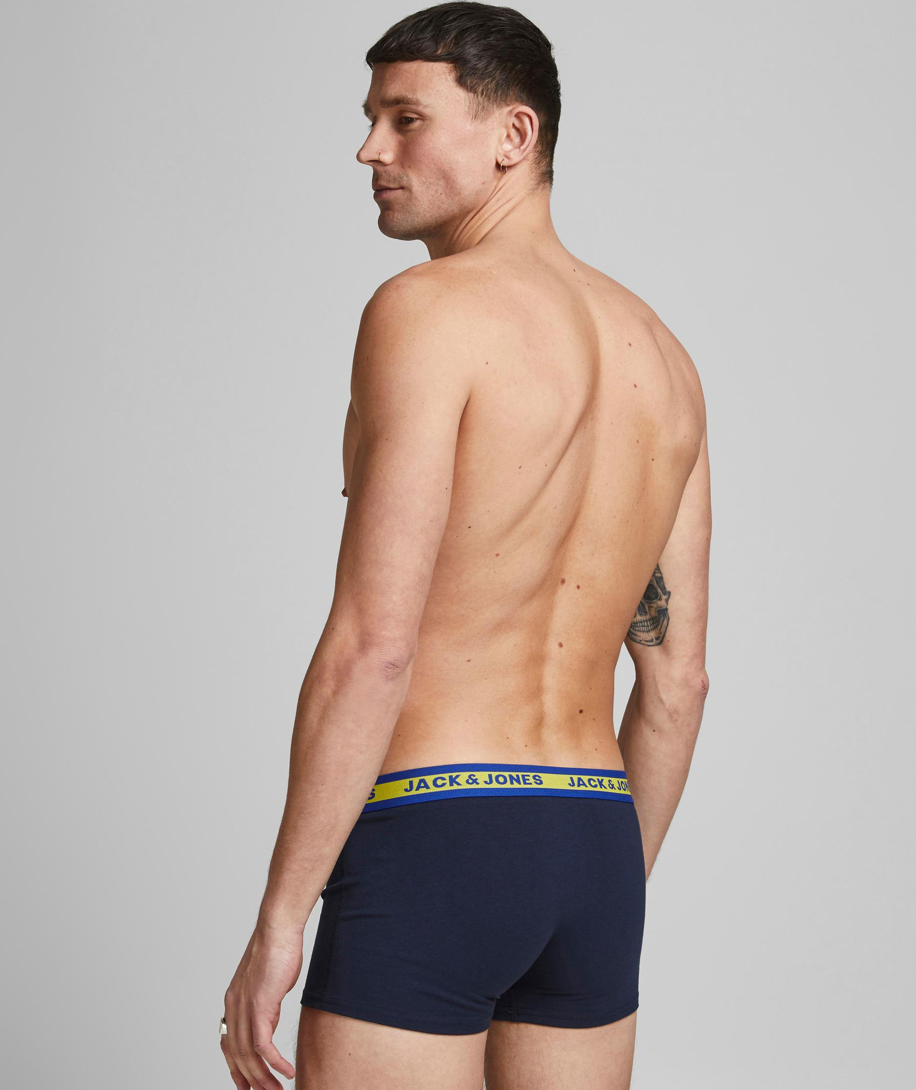 Jack & Jones JACSOLID 10-pack boxershorts, Dark Grey Melange, large image number 4