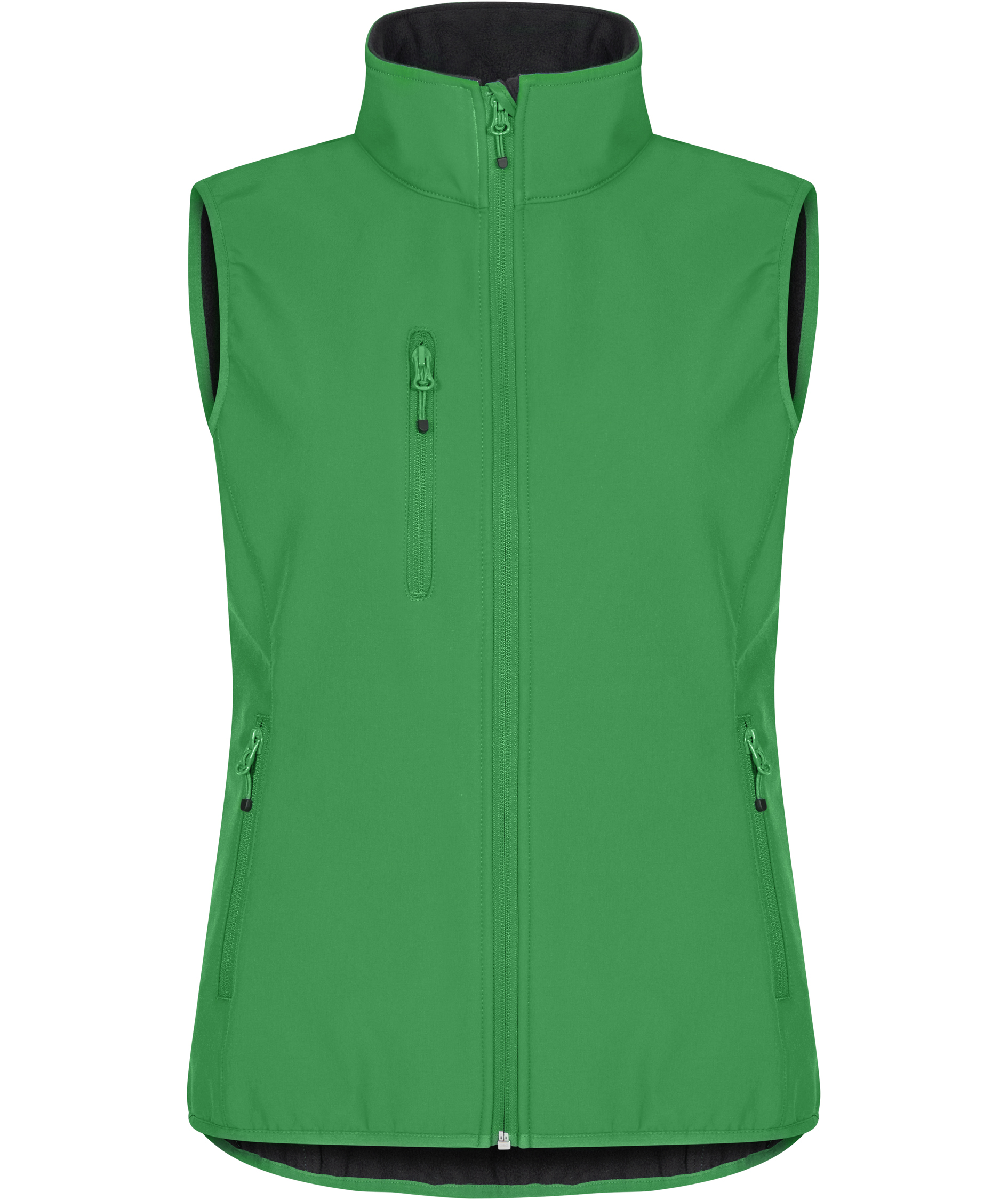 Clique Classic women's softshell vest, Apple green, Apple green, swatch