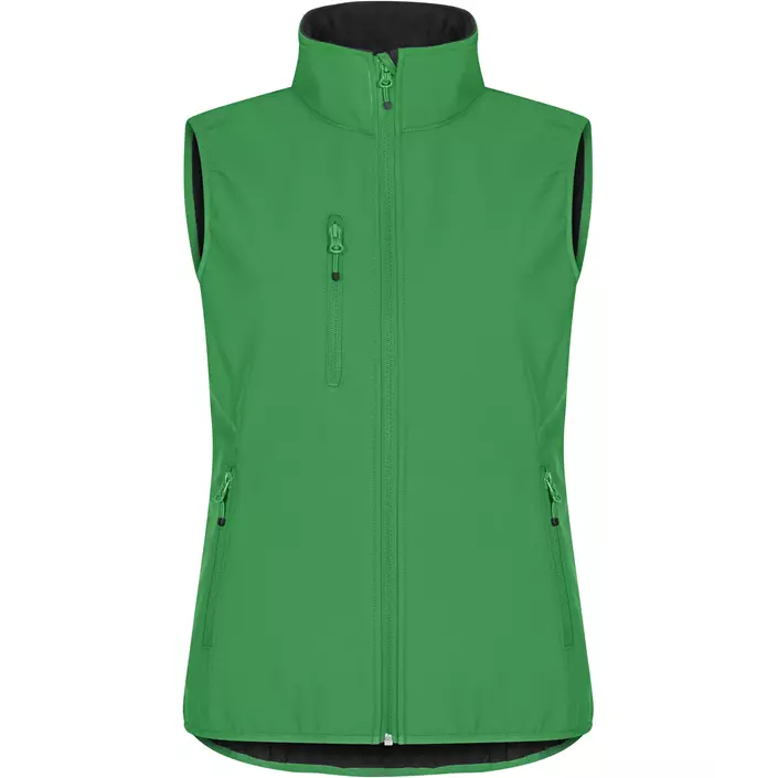 Clique Classic women's softshell vest, Apple green, large image number 0
