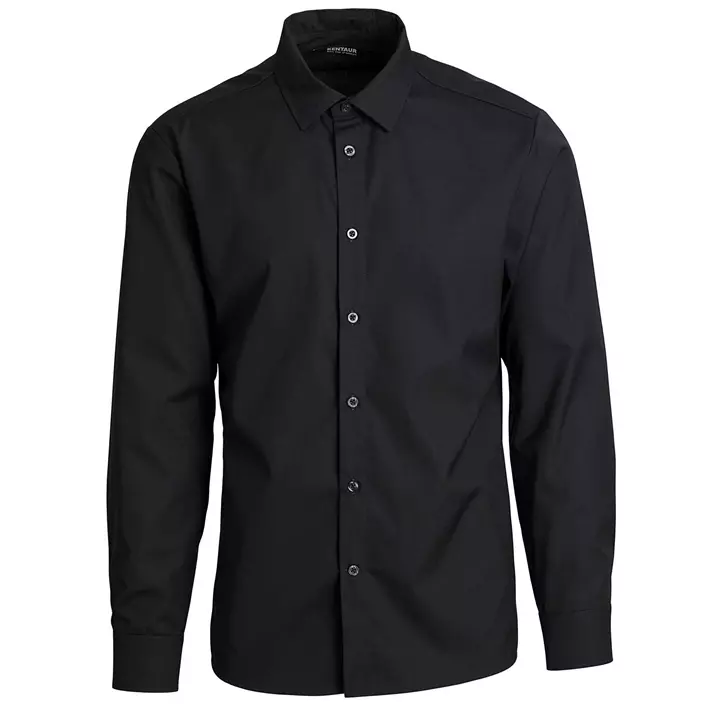 Kentaur modern fit shirt, Black, large image number 0