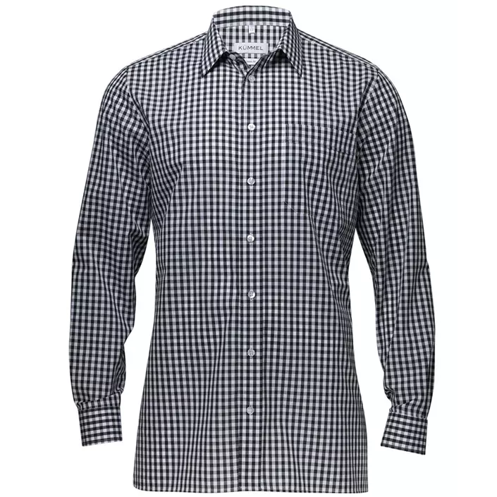 Kümmel Luis Classic fit skjorte, Sort/Hvid, large image number 0