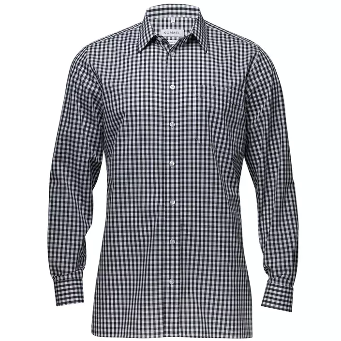 Kümmel Luis Classic fit skjorte, Sort/Hvid, large image number 0