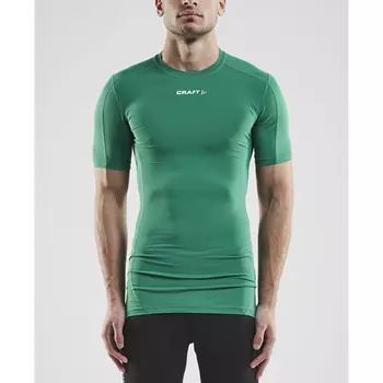 Craft Pro Control kompresjons T-skjorte, Team green