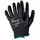 Tegera 906 cut protection gloves Cut B, Black/Grey, Black/Grey, swatch