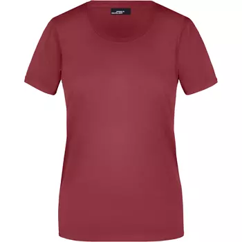 James & Nicholson Basic-T women's T-shirt, Wine