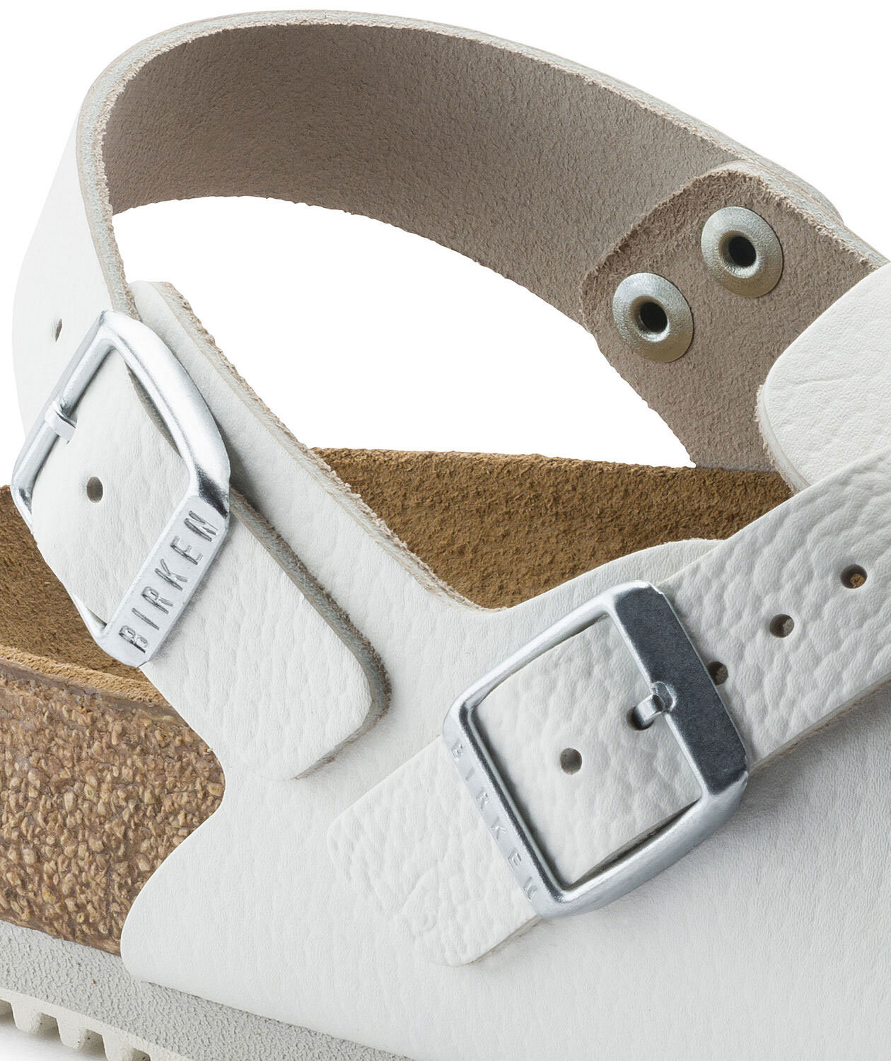 Birkenstock Tokio Supergrip Narrow Fit Sandalen, Wei&szlig;, large image number 7