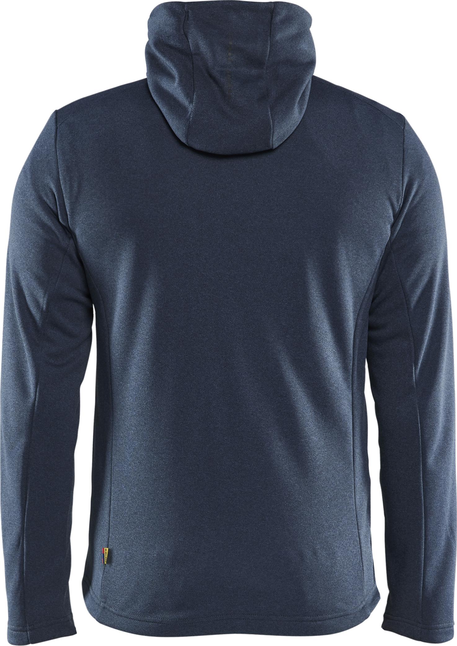 Bl&aring;kl&auml;der hoodie, Dusty blue/black, large image number 1