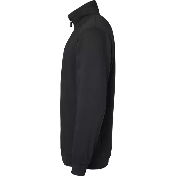 Terrax sweatshirt with short zipper 149, Black, large image number 3
