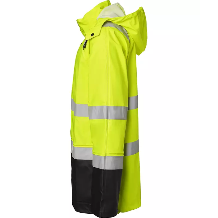 Top Swede rain jacket 180, Hi-vis Yellow/Black, large image number 3