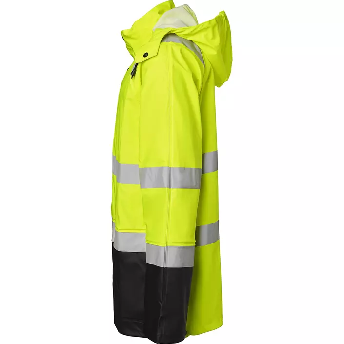 Top Swede rain jacket 180, Hi-vis Yellow/Black, large image number 3