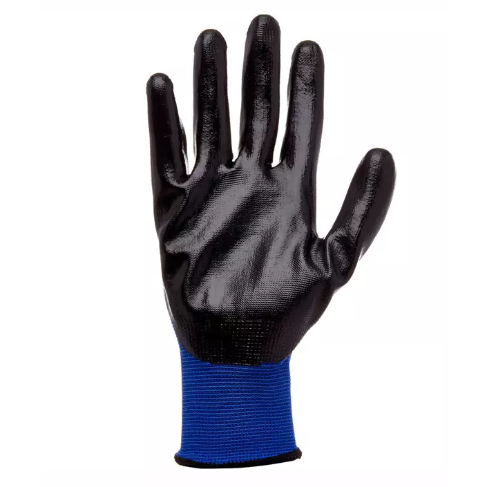 Kramp mounting gloves in nitrile, Blue, large image number 1