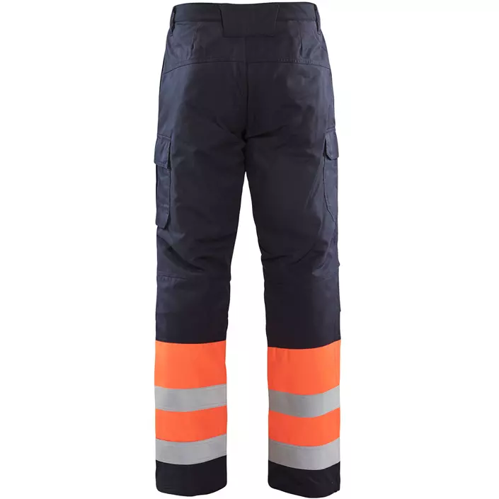 Blåkläder Multinorm vinterbukser, Marine/Hi-Vis Orange, large image number 1